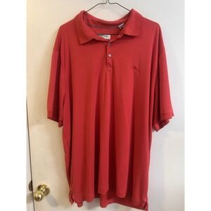 Tommy Bahama Men's Short Sleeve Polos TWO SHIRTS (blue & red) Size XXL